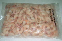 boil white prawn